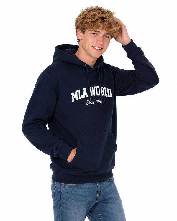Felpa unisex - MLA - Blu