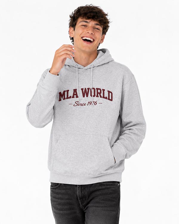 Felpa unisex - MLA - Grigia