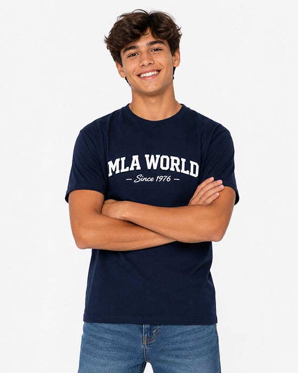 T-shirt Unisex - Est. 1976 - - Blu